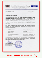 BROWN & ROOT INTERNATIONAL, INC./TECHNIP, QATAR - CLICK HERE